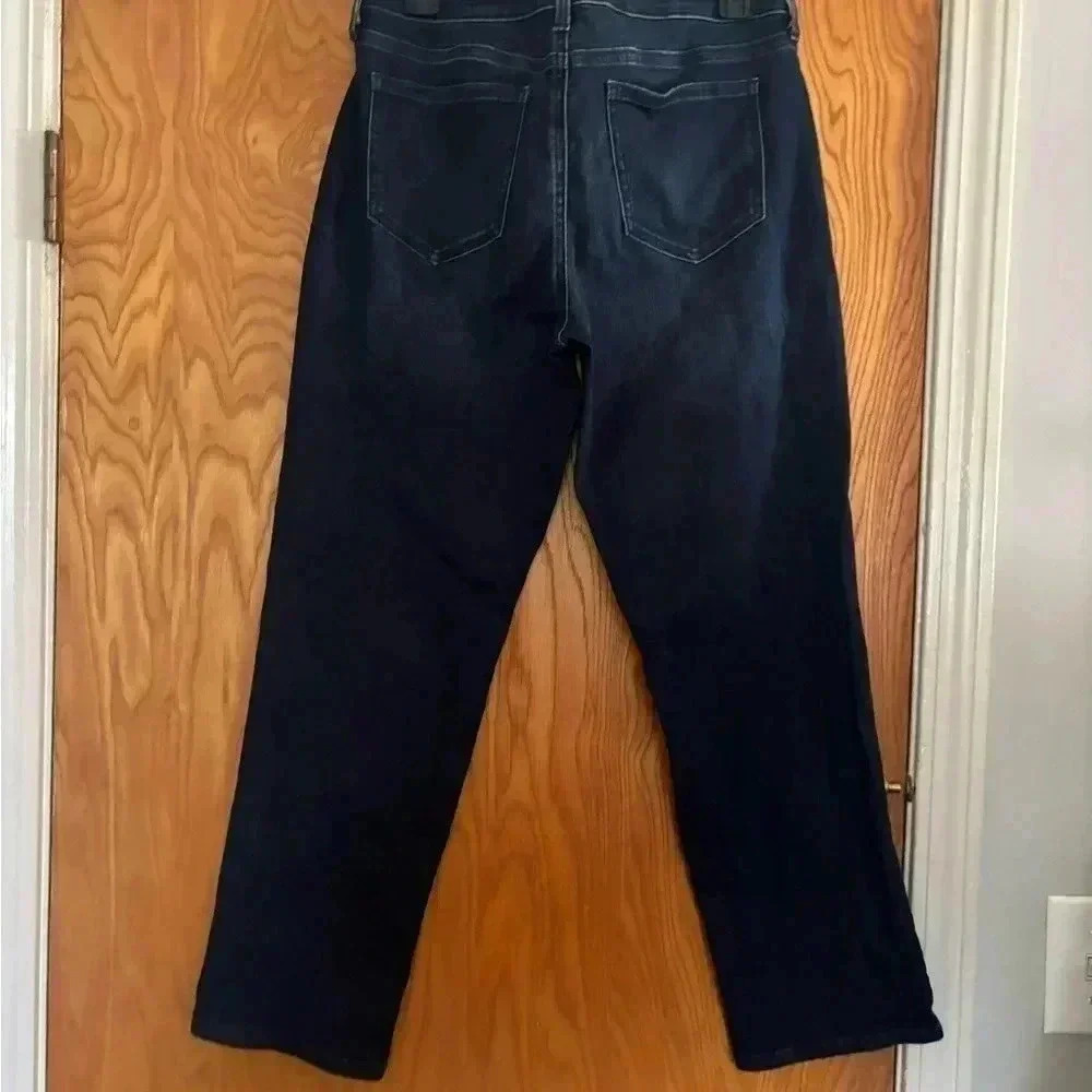 NYDJ Women's Straight Leg Jeans - Navy - Picture 6 of 10